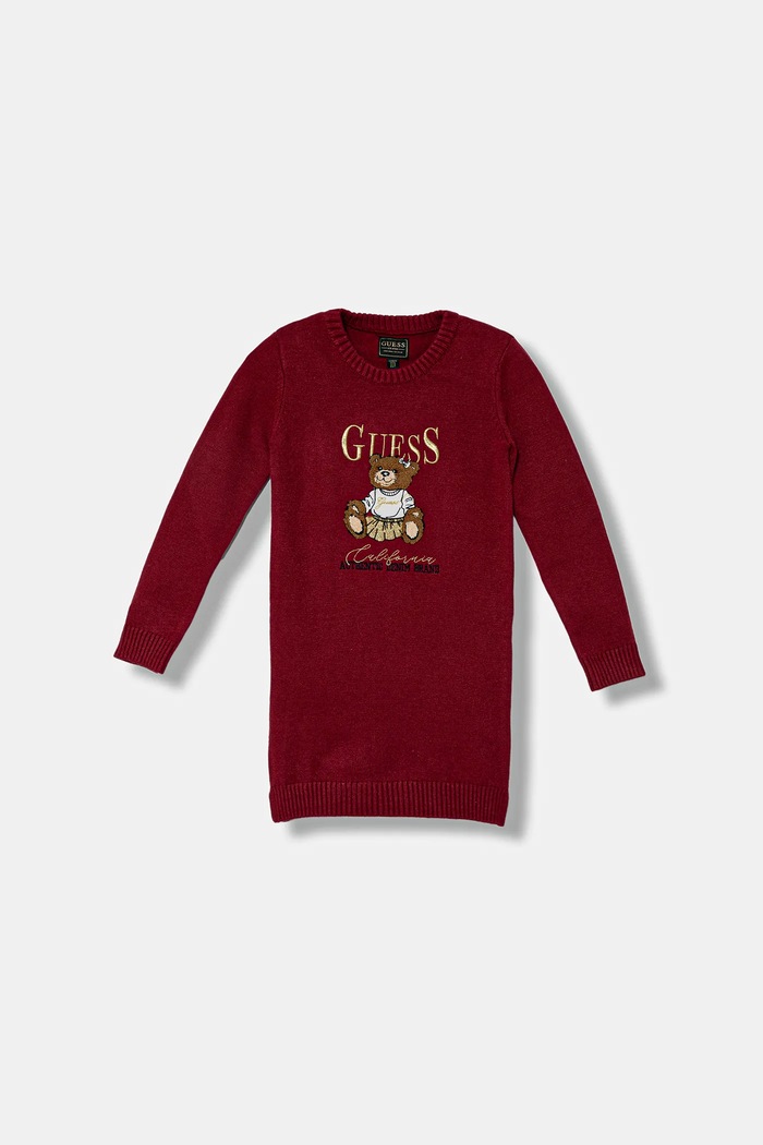 Guess rochie fete mini burgundia K5BK01.Z3GS0.9BYA