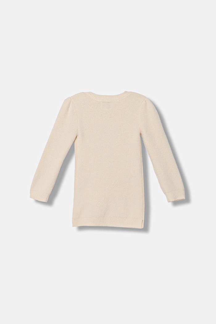 Otroška obleka Guess K5BK06.Z3220.9BYA bež AW25