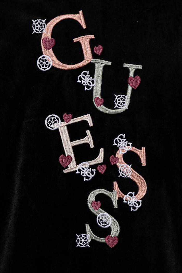 Dievča Dievčenské šaty Guess K5BK14.K0232.9BYA čierna