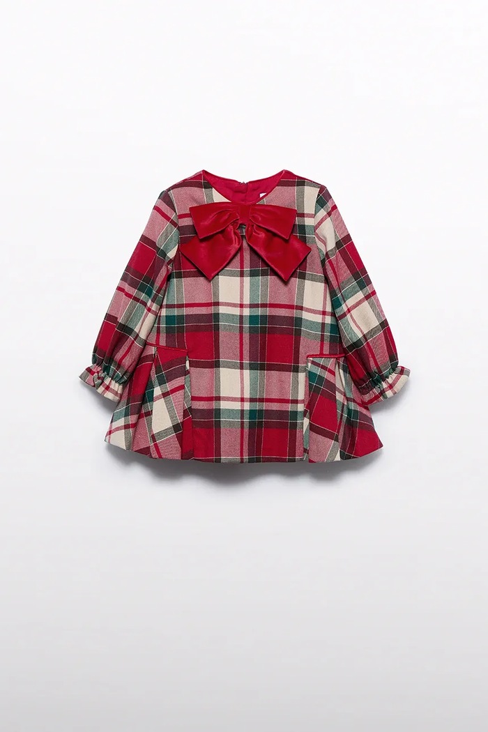 Abel&Lula rochie bebe 5509.10.Baby.9BYA rosu AW25