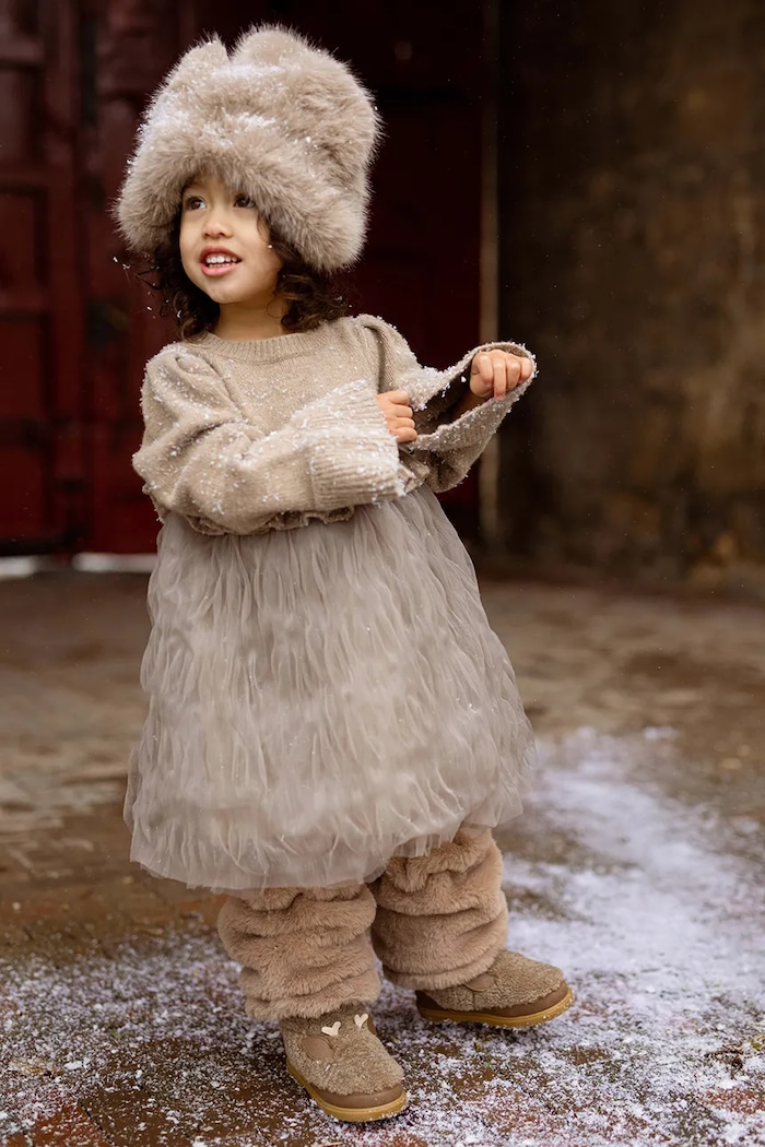 Бебешка вълнена рокля Donsje Paulien Dress 4103200.74.92