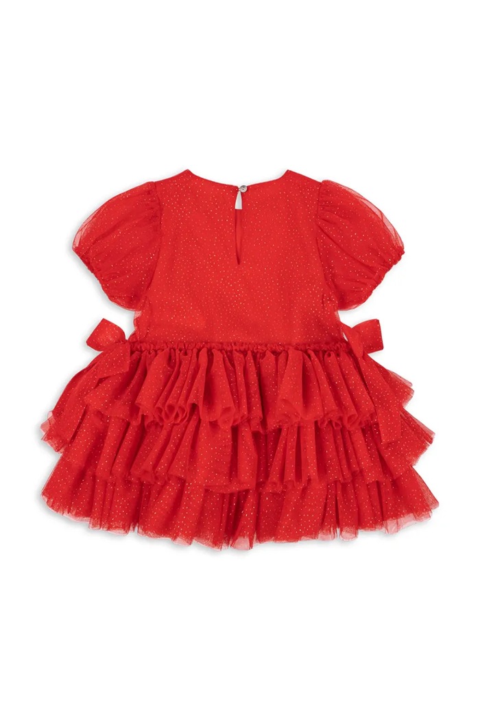 Fete Konges Sløjd rochie fete FAY DRESS GRS KS104296.9BYA rosu