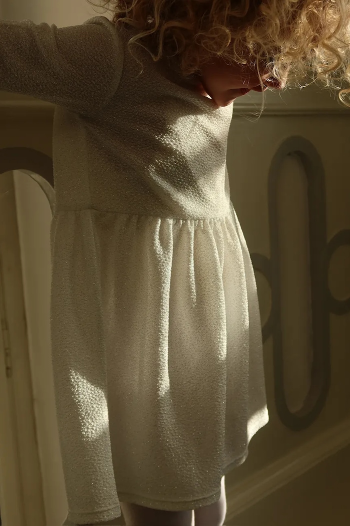 Konges Sløjd sukienka dziecięca LOLA DRESS GRS KS104339.9BYA