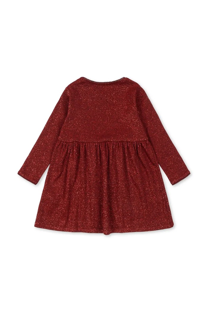 Konges Sløjd rochie fete ROLI DRESS KS104415.9BYA rosu AW25