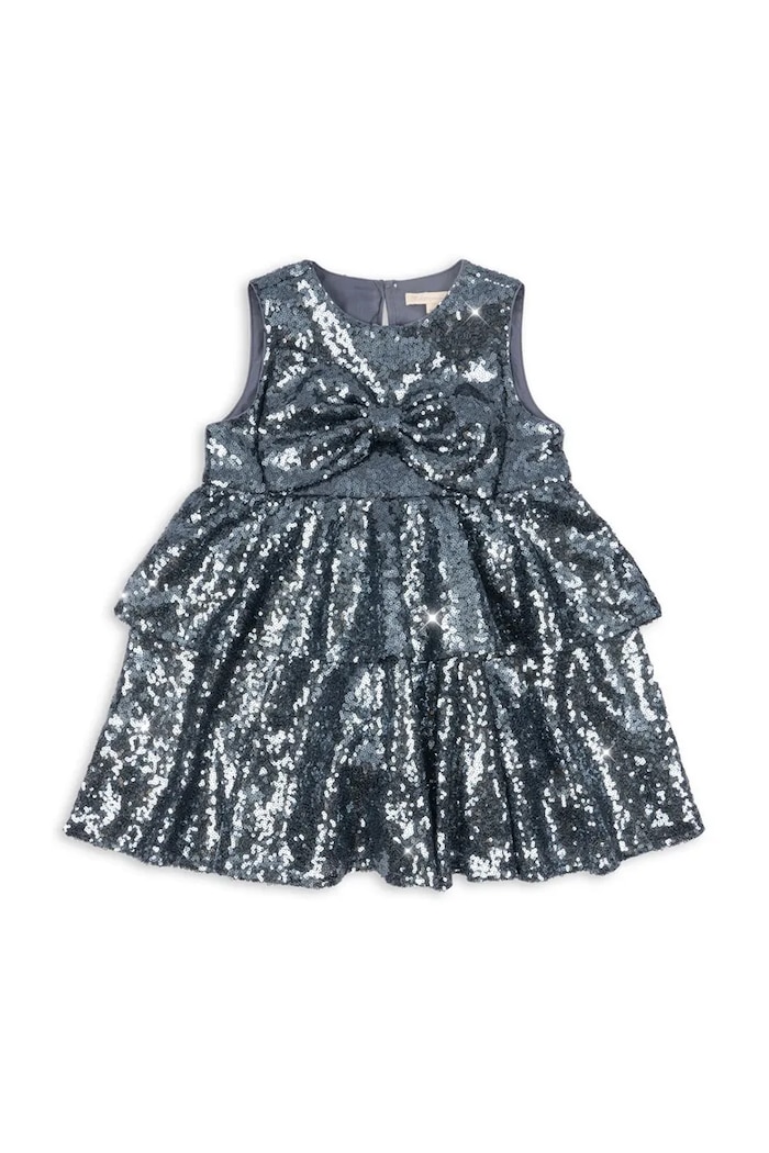 Konges Sløjd sukienka dziecięca ROSIE DRESS KS104421.9BYA niebieski AW25