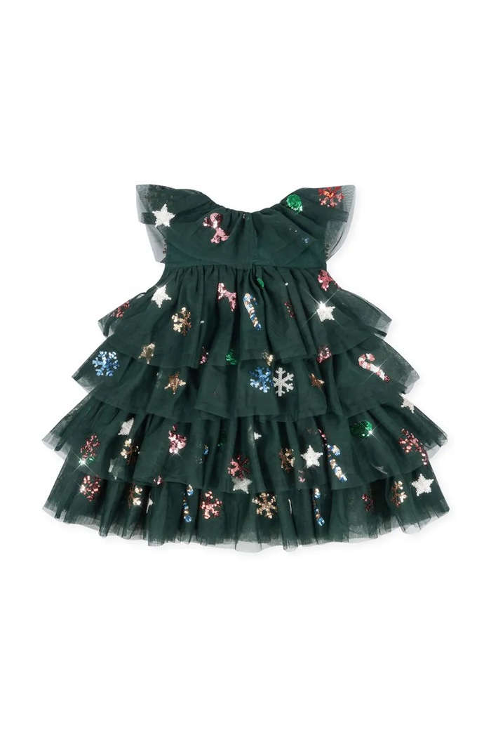 Fete Konges Sløjd rochie fete YVONNE CHRISTMAS DRESS KS104469.9BYA verde