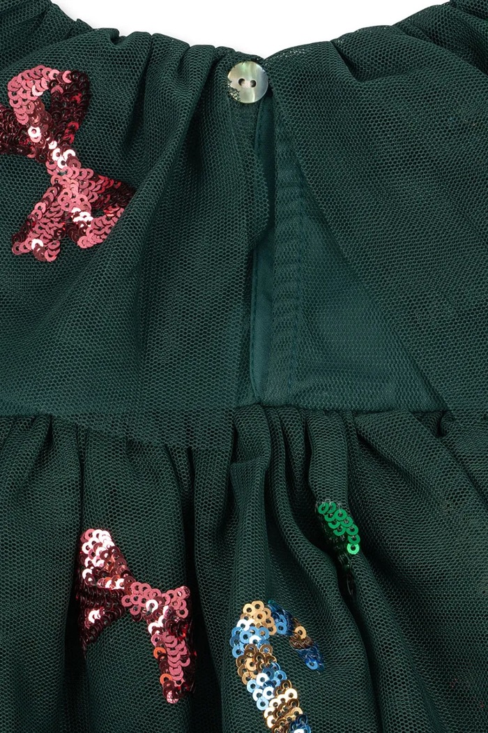 Konges Sløjd rochie fete YVONNE CHRISTMAS DRESS verde KS104469.9BYA