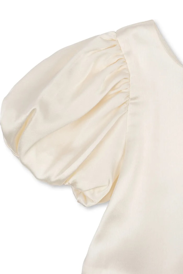 Παιδικό φόρεμα Konges Sløjd CELESTE DRESS Konges Sløjd λευκό KS104508.9BYA