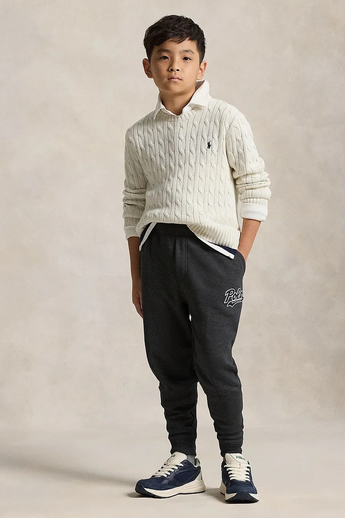 Bavlněný svetr Polo Ralph Lauren bílá 323702674024