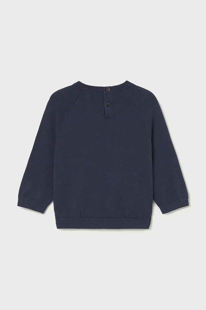 Бебешки пуловер Mayoral 309.3F.Baby.9BYA тъмносин AW25