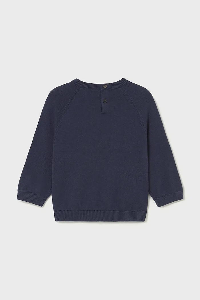 Бебешки пуловер Mayoral 309.3F.Baby.9BYA тъмносин AW25