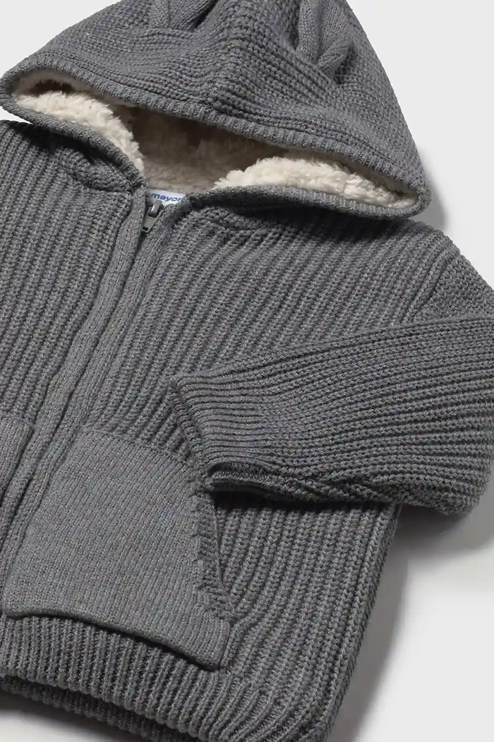 Chlapec Sveter pre bábätká Mayoral 2350.3E.Baby.9BYA sivá