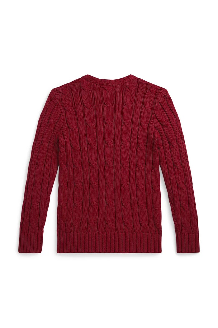 Detský sveter Polo Ralph Lauren 323981036001 burgundské AW25