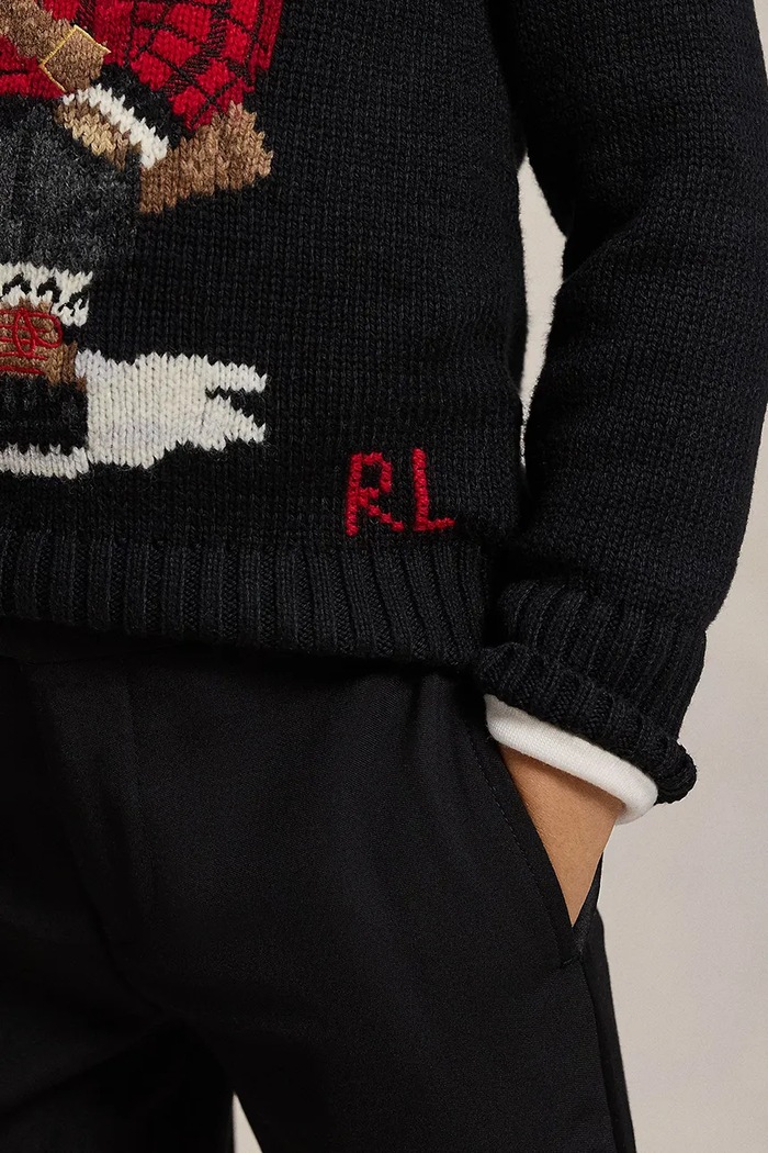 Polo Ralph Lauren maglione 322981629001 nero