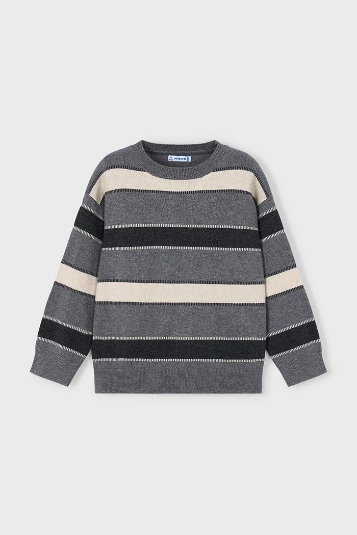 Παιδικό πουλόβερ Mayoral 4374.5D.Mini.9BYA γκρί AW25