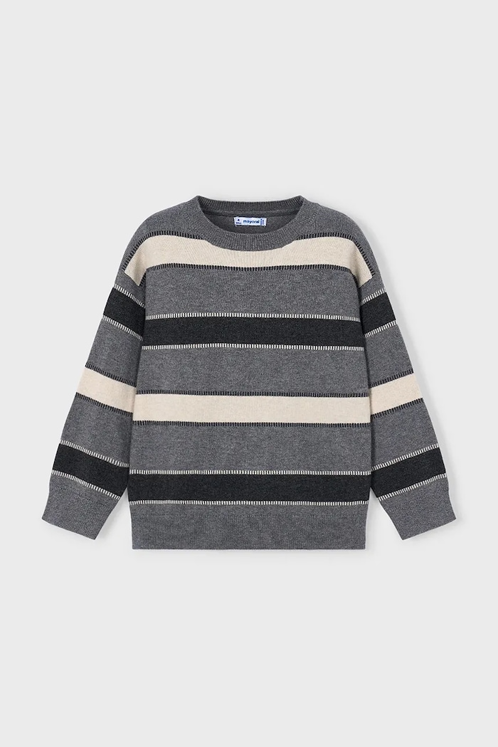 Παιδικό πουλόβερ Mayoral 4374.5D.Mini.9BYA γκρί AW25