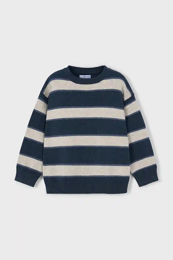 Dětský svetr Mayoral 4374.5D.Mini.9BYA modrá AW25