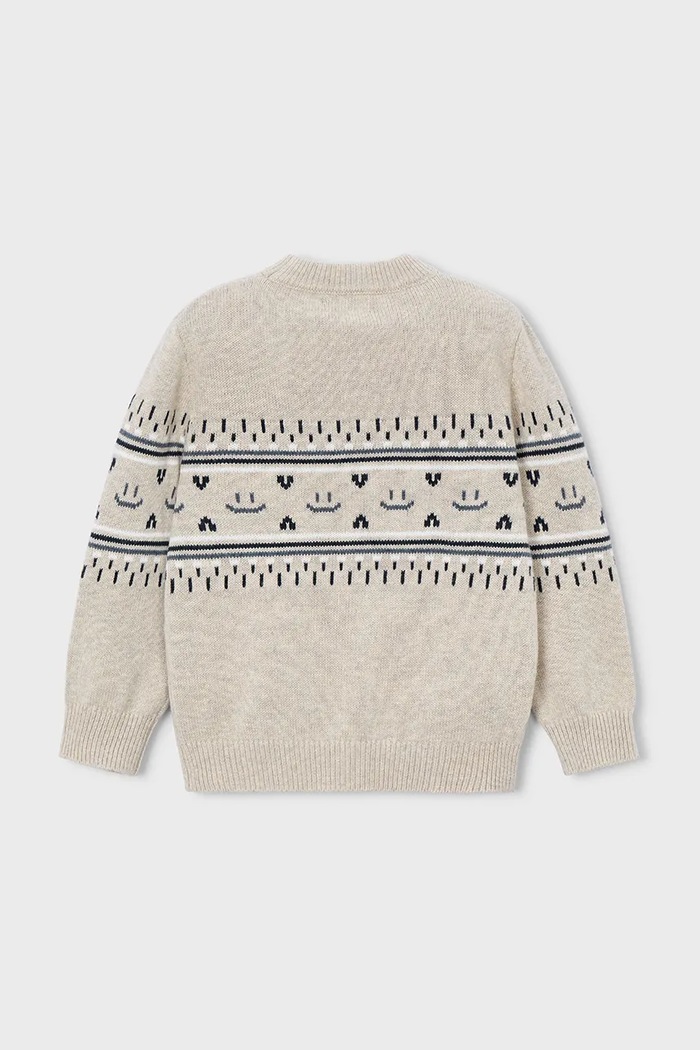 Mayoral pulover copii 4377.5F.Mini.9BYA bej AW25