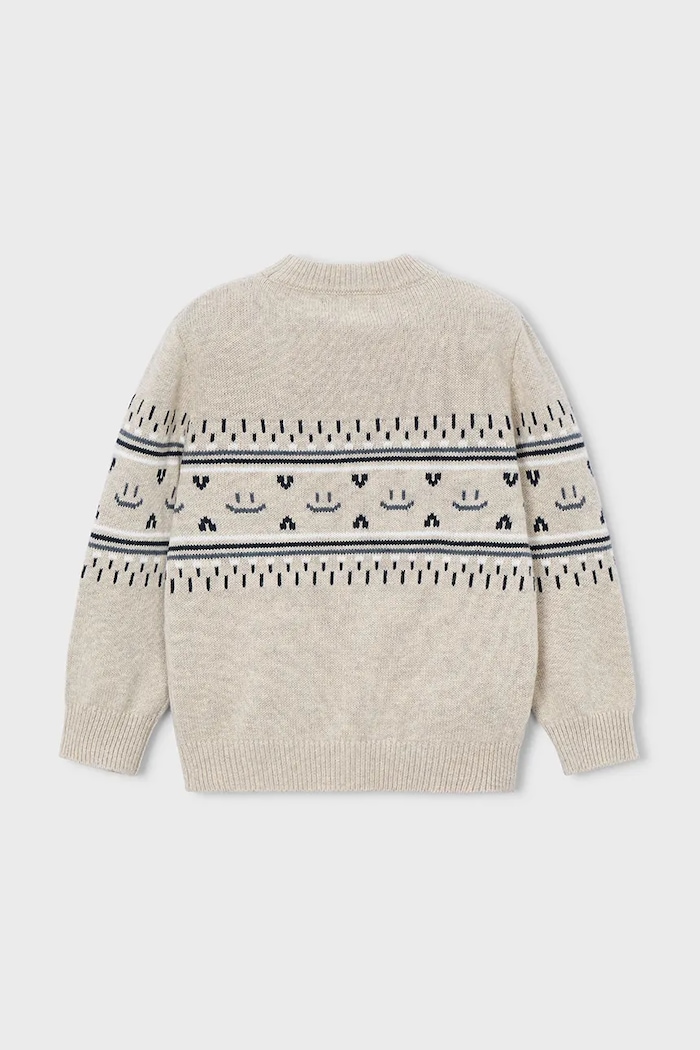 Mayoral pulover copii 4377.5F.Mini.9BYA bej AW25