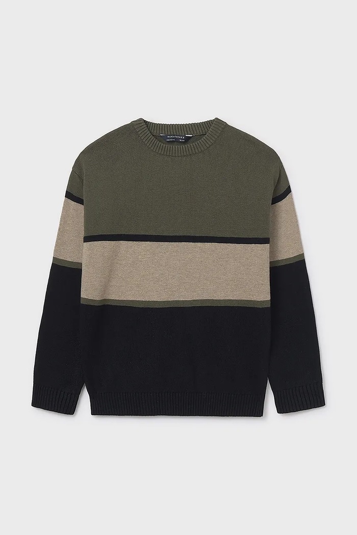 Dětský svetr Mayoral 7303.7E.Junior.9BYA zelená AW25