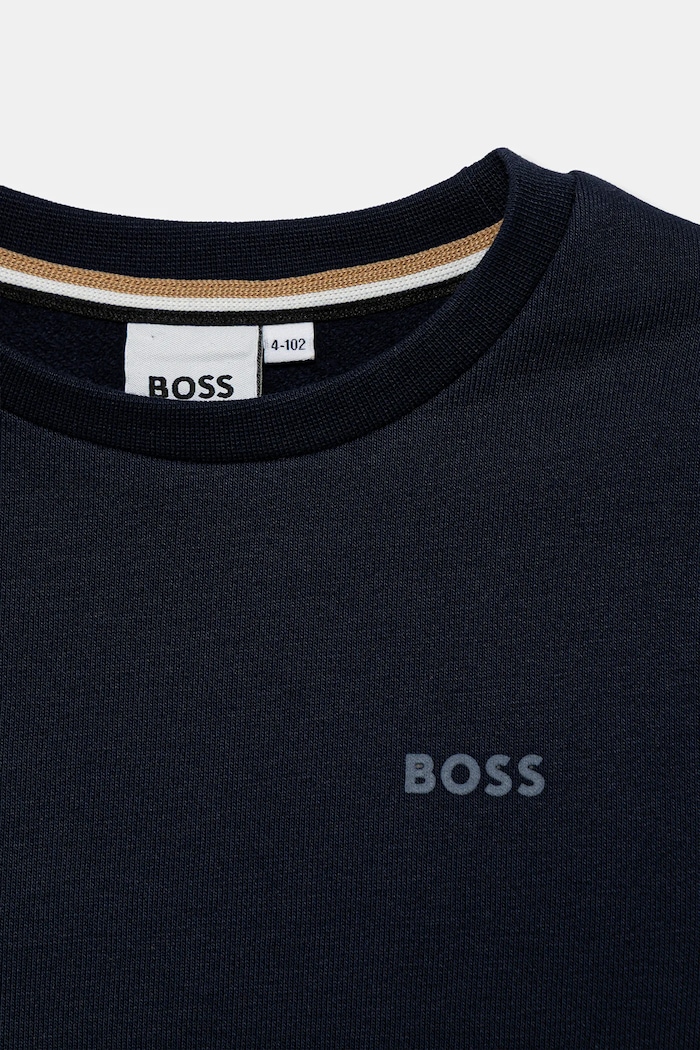 Момче Детски суичър BOSS J52348.102.108 тъмносин