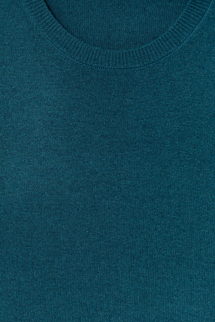 Chłopiec United Colors of Benetton sweter z dodatkiem wełny dziecięcy 106WC108R.G.seasonal turkusowy