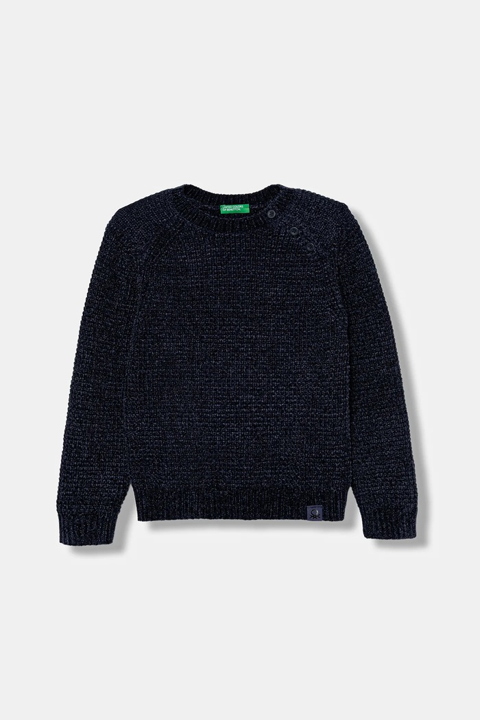 Sveter United Colors of Benetton tenká tmavomodrá 16CLG100Z.P.seasonal