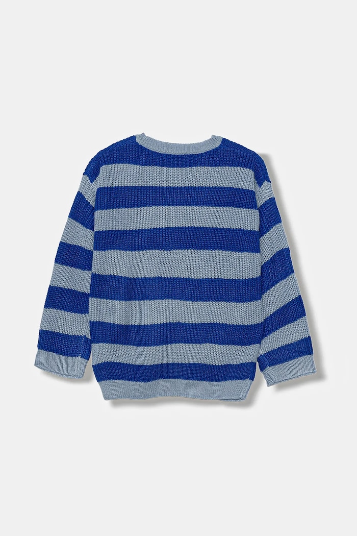 United Colors of Benetton sweter dziecięcy 1Z8SH102V.P.seasonal niebieski AW25