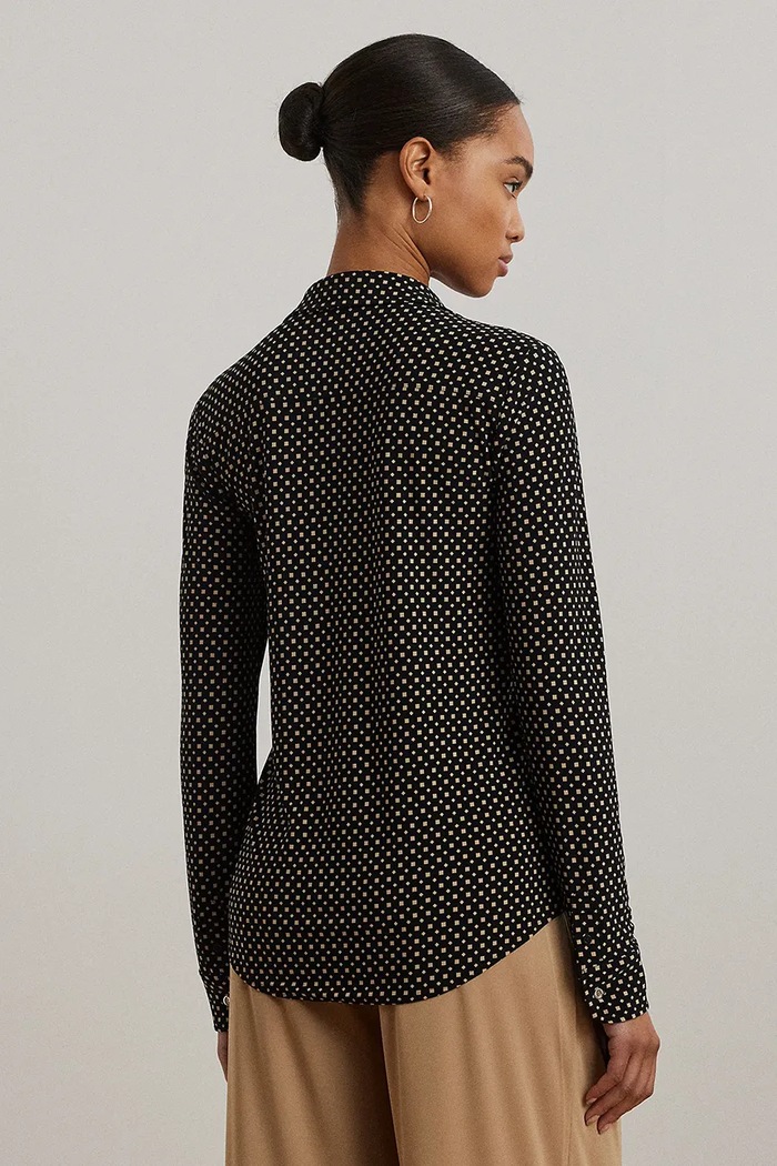 Lauren Ralph Lauren Πουκάμισο Lauren Ralph Lauren 200971090 μαύρο AW25