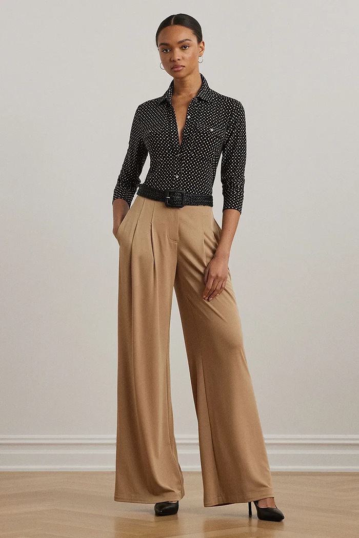 Ρούχα Lauren Ralph Lauren Πουκάμισο Lauren Ralph Lauren 200971090 μαύρο