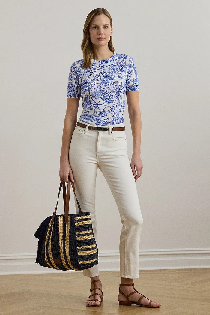 Îmbrăcăminte Lauren Ralph Lauren pulover din in 200971168 alb