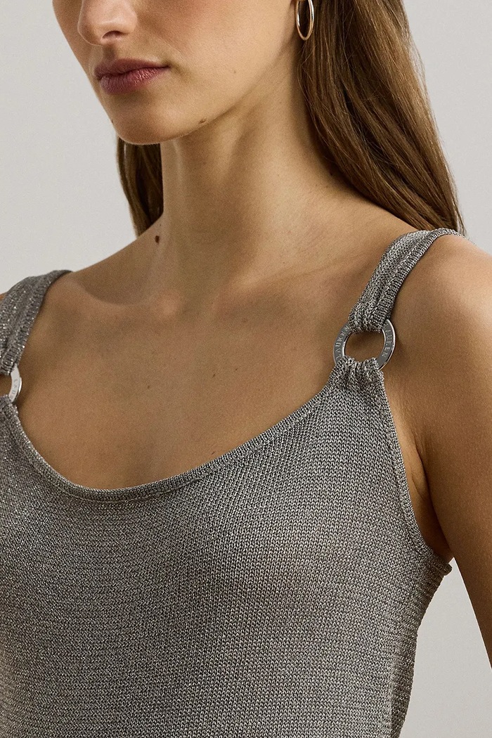 Top Lauren Ralph Lauren strieborná 200P01519