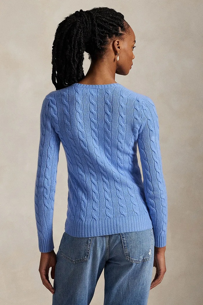 Polo Ralph Lauren svetr dámský vlněný 211971866 modrá AW25