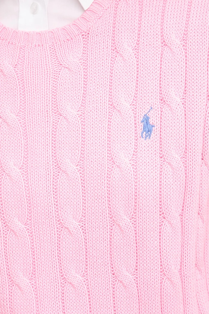 Polo Ralph Lauren pulóver 211971869 rózsaszín