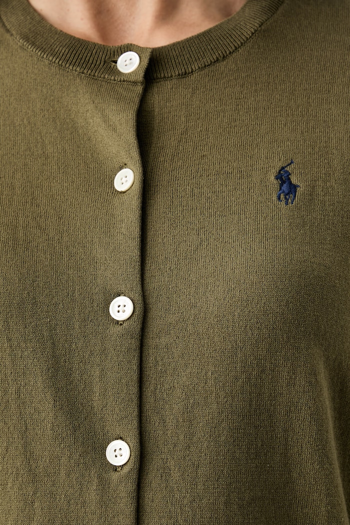 Polo Ralph Lauren Ζακέτα Βαμβακερή Γυναικεία 211971871 πράσινο