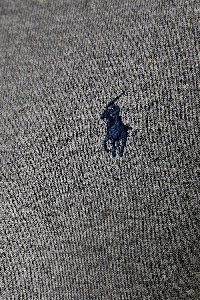 Polo Ralph Lauren sweter z krótkim rękawem damski z bawełny 211971872 szary