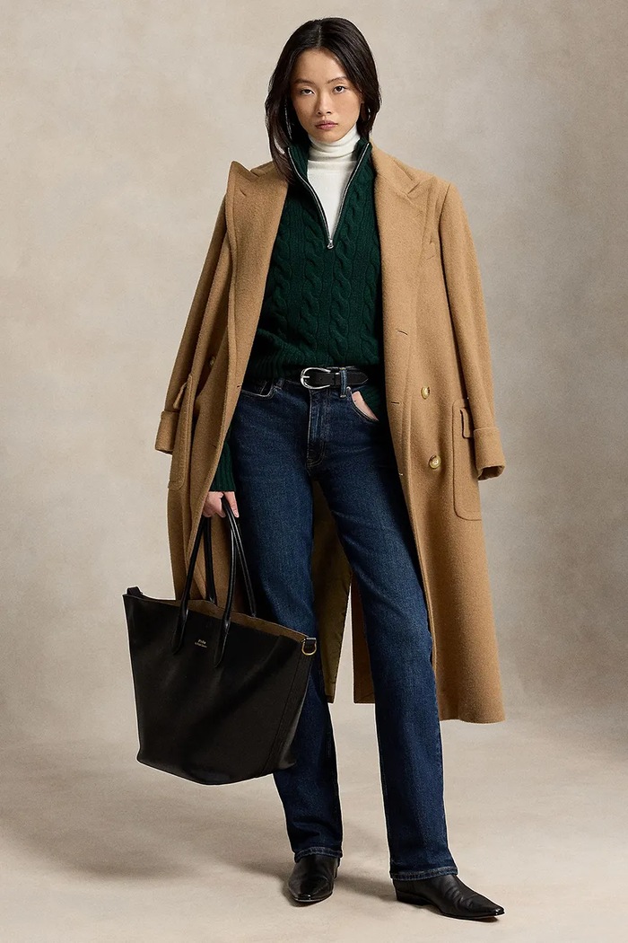Odzież Polo Ralph Lauren Sweter damski wełniany 211972130 zielony