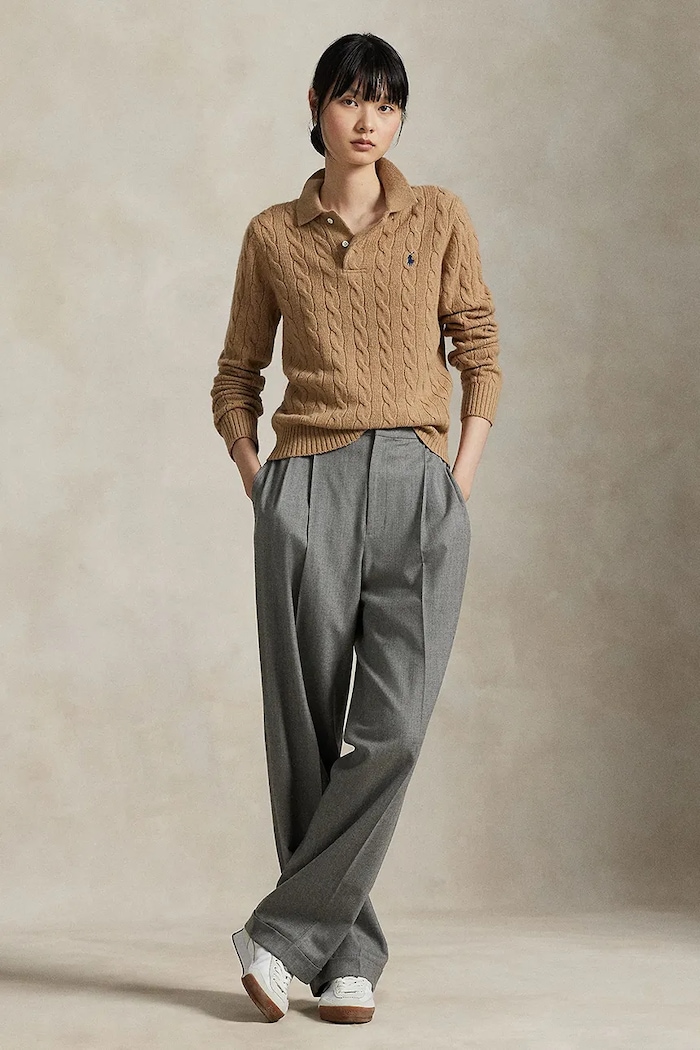 Oblečení Vlněný svetr Polo Ralph Lauren 211972132 béžová