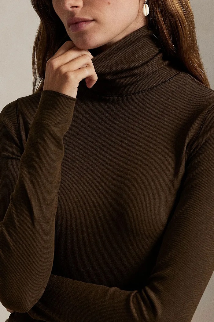 Πουλόβερ Polo Ralph Lauren καφέ 211976982