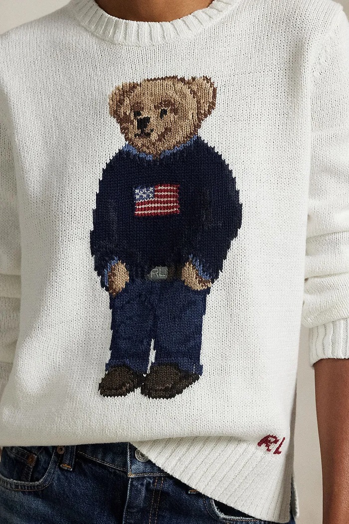 Svetr Polo Ralph Lauren bílá 211978359