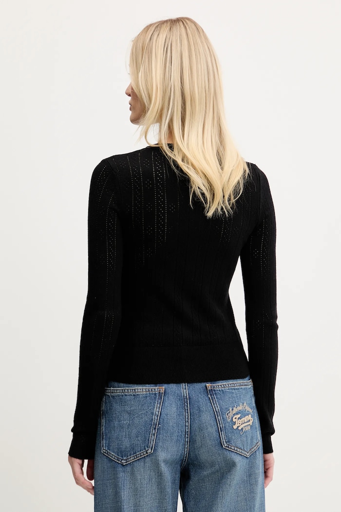 Odjeća Kardigan Tommy Jeans DW0DW20966 crna