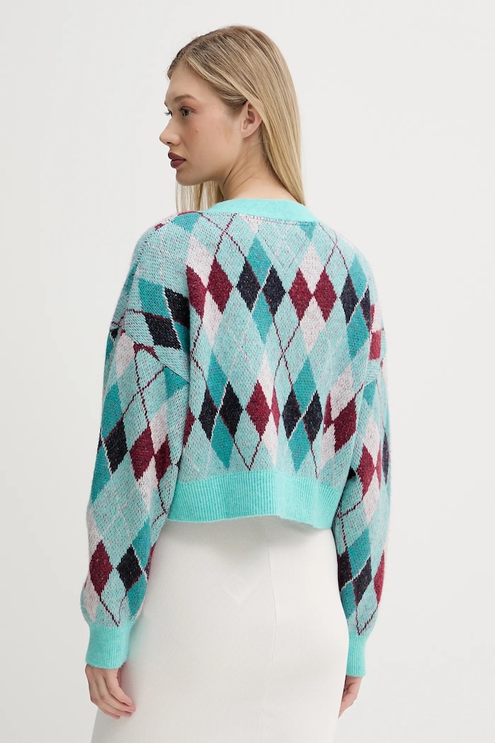 Ruházat Tommy Jeans kardigán DW0DW21180 türkiz