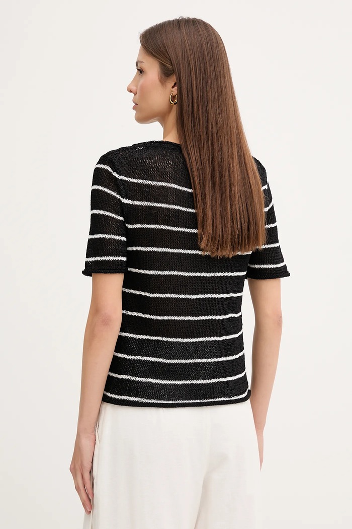 Îmbrăcăminte Tommy Hilfiger tricou WW0WW46522 negru