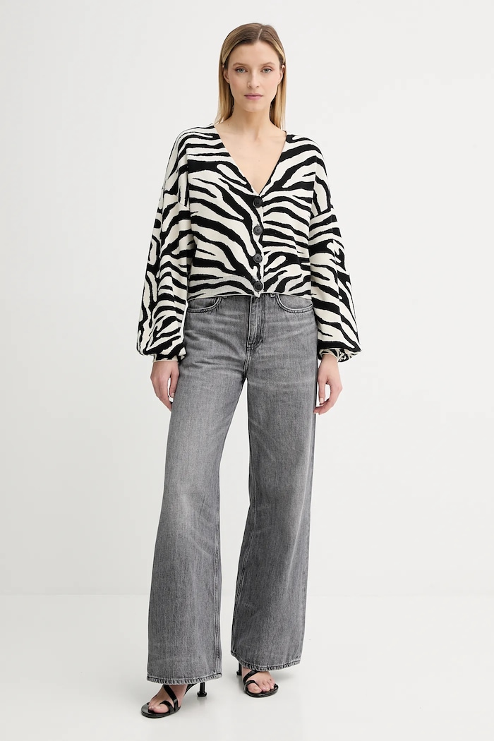 Gestuz cardigan 10910341 negru AW25