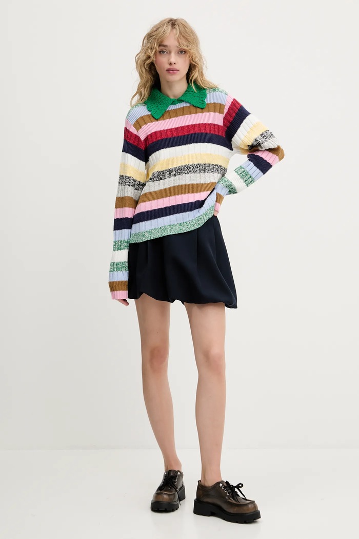 Svetr Stine Goya SG.PF25.K033.2386 vícebarevná AW25