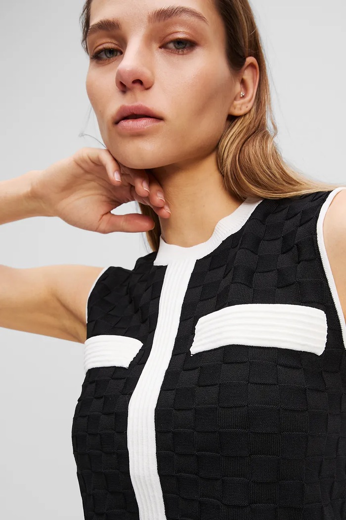 Îmbrăcăminte Karl Lagerfeld vestă A3W18020 negru