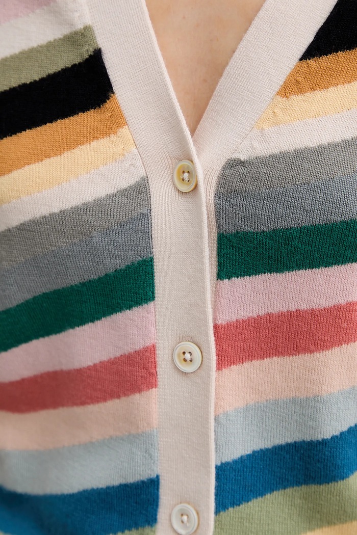 Вълнена жилетка PS Paul Smith W2R.588N.T31328 бежов
