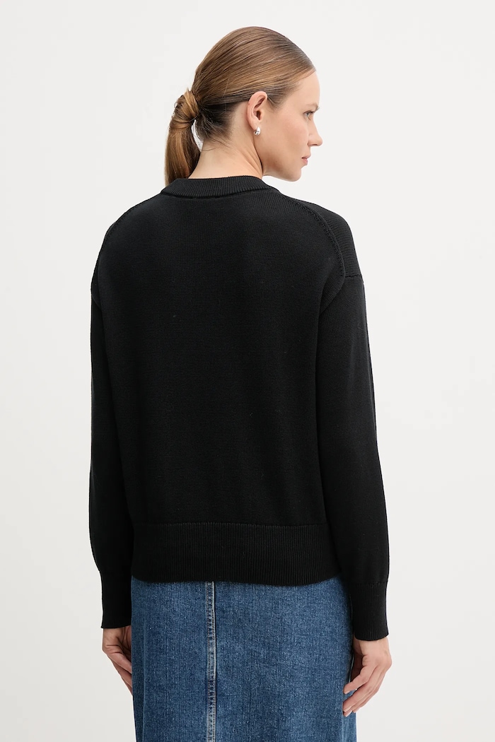 Oblečenie Bavlnený sveter Calvin Klein Jeans LV047C311G čierna