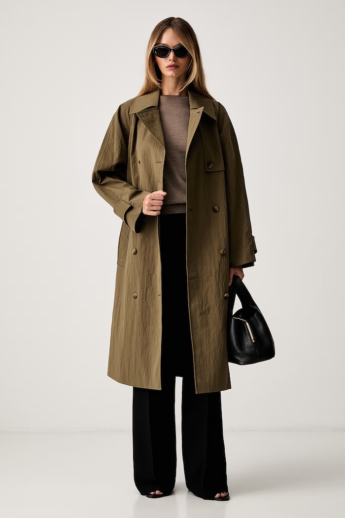 BOSS sweter damski wełniany Ferpina 50544987 brązowy AA00