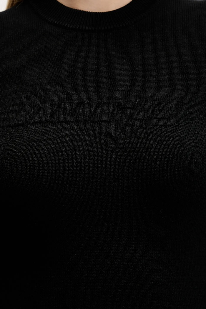 Пуловер Hugo Blue Sblog_B 50543054 черен